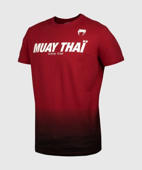 T-shirt  Muay Thai VT Venum - Rosso vino/Nero