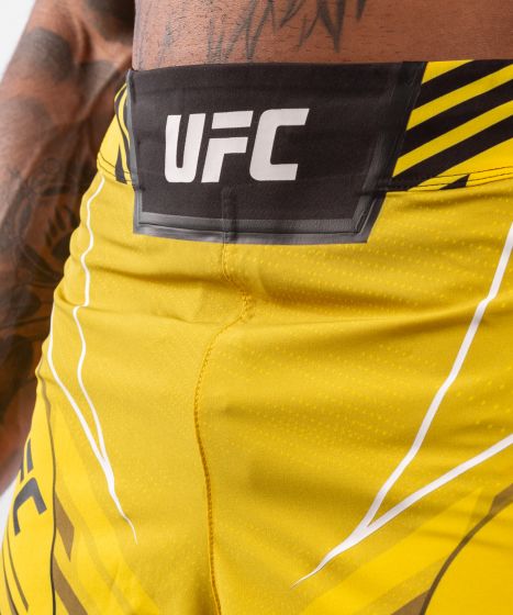 Fightshorts Uomo UFC Venum Authentic Fight Night - Vestibilità Lunga - Giallo
