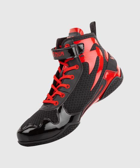 Venum Giant Low Boxing Shoes - Black/Red