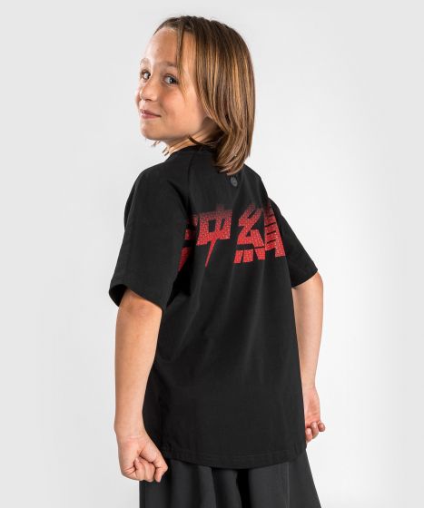 T-shirt Venum Okinawa 3.0 - Pour Enfants - Noir/Rouge