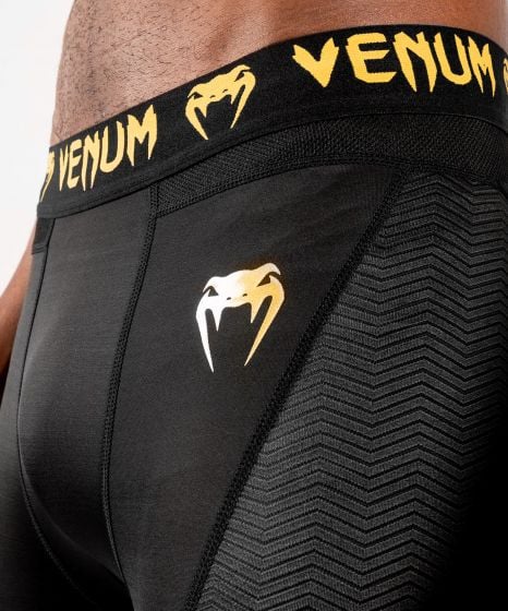 Pantalones de compresión Venum G-Fit  - Negro/Oro