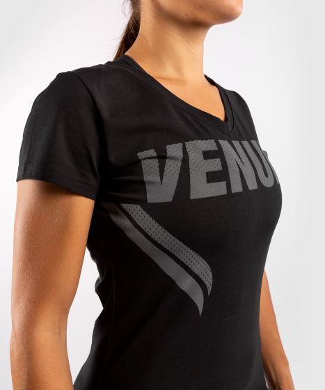 Camiseta ONE FC Impact - Mujer - Negro/Negro