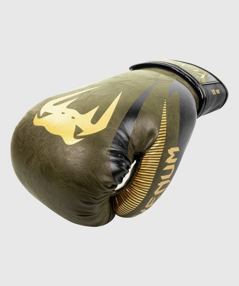 Venum Impact Boxhandschuhe - Khaki/Gold