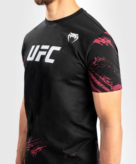 UFC Venum Authentic Fight Week 2.0 T-Shirt – Kurzarm – Schwarz