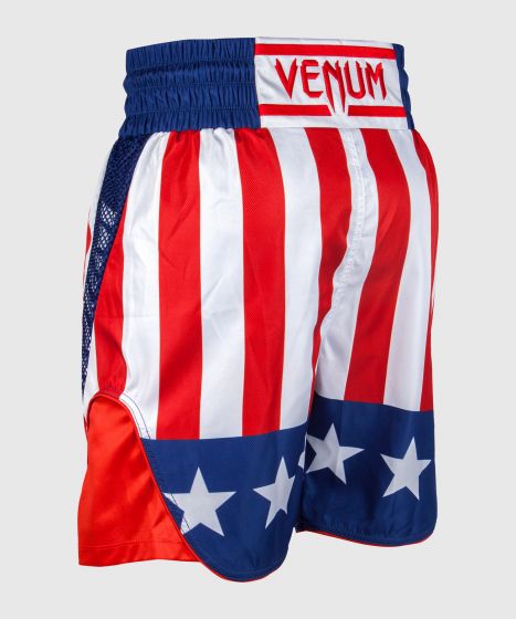 Venum Elite Boxing-shorts - VS - rood/wit-blauw - exclusief