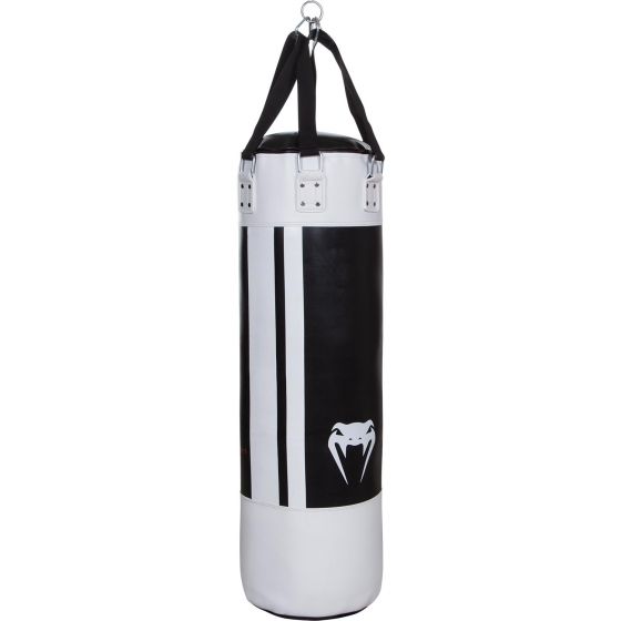 Venum Hurricane Punching Bag - Black/White - New PU - Unfilled - 130 cm