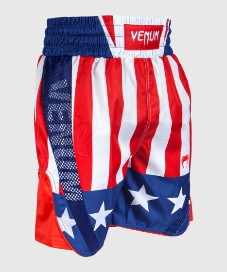 Venum Box-Shorts - Rot/Weiß-Blau