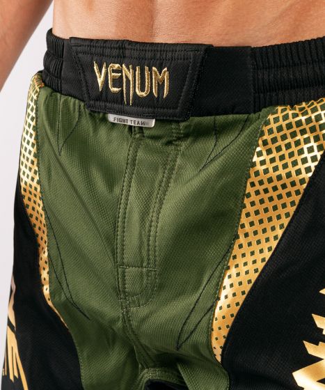 Shorts de combate Venum x ONE FC - Khaki/Gold
