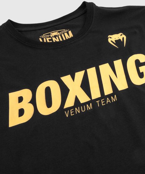 Venum Boxing VT T-Shirt - Schwarz/Gold