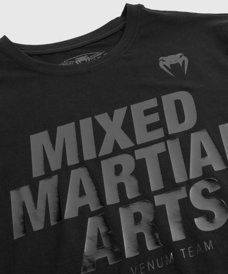 T-shirt Venum MMA VT  - Noir/Noir