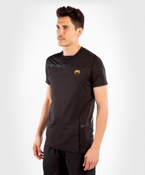 T-shirt Venum G-Fit Dry-Tech - Nero/Oro