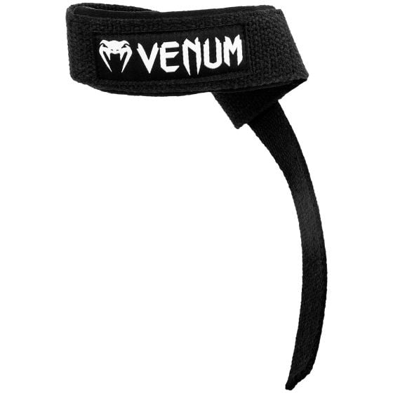 Venum Hyperlift Weightlifting Straps - Black (Pair)