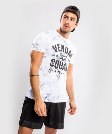Camiseta Venum Squad - Blanco/Gris 