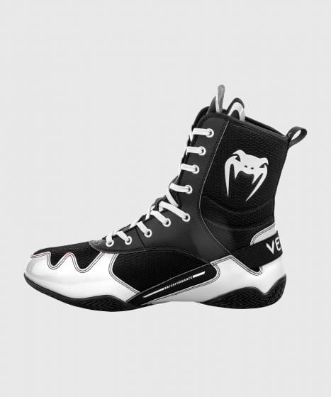 Chaussures de boxe Venum Elite - Noir/Blanc