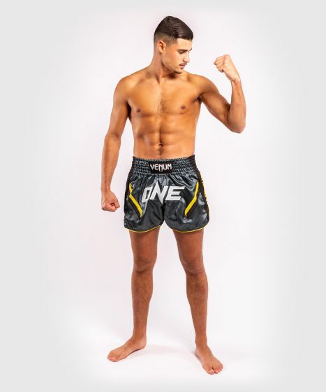 Pantaloncini da Muay Thai ONE FC Impact - Grigio/Nero
