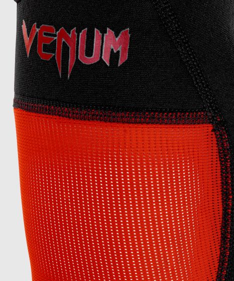 Venum Kontact Evo Shin Guards - Black/Red