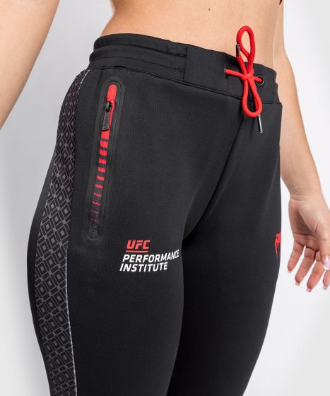 Pantalon de jogging UFC Venum Performance Institute - Pour Femmes - Noir/Rouge