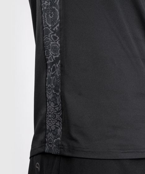 Venum Classic Evo Dry-Tech T-Shirt -  Schwarz/Schwarz Reflektierend