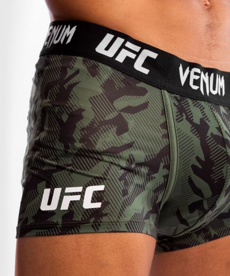 Pantaloncini Boxer Uomo UFC Venum Authentic Fght Week - Verde
