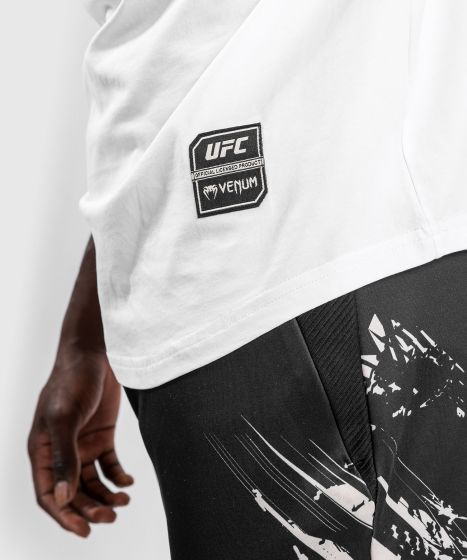 UFC Venum Authentic Fight Week 2.0 T-Shirt – Kurzarm – Sand/Schwarz
