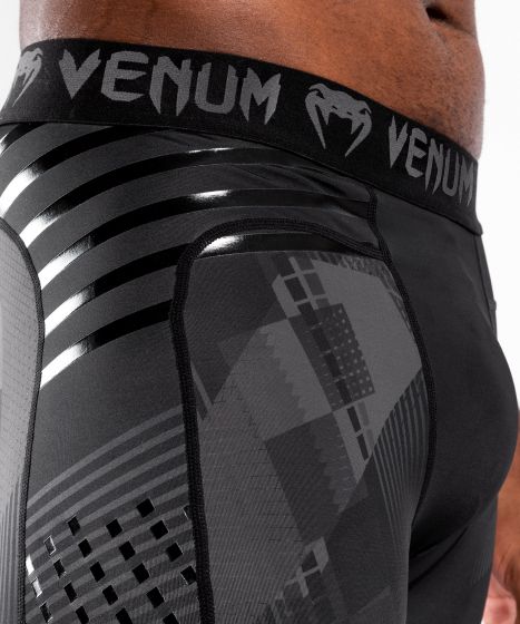 Pantaloni a compressione Venum Skull - Nero/Nero