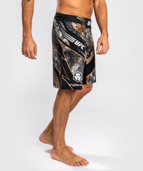 Pantaloncini da combattimento UFC Venum Authentic Fight Night da uomo - Taglio lungo - Realtree® Camo