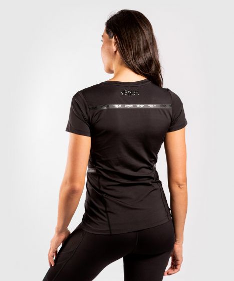 T-shirt Dry-Tech Venum G-Fit - Pour Femmes - Noir/Noir