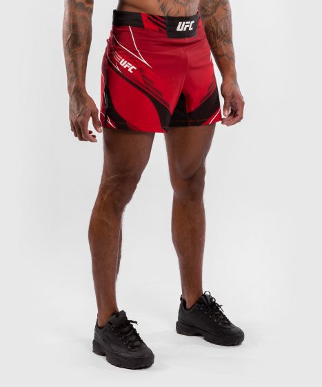 UFC Venum Authentic Fight Night Men's Shorts - Short Fit - Red