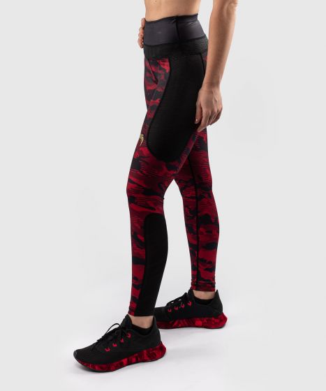 Venum Defender leggings – voor dames - Zwart/Rood