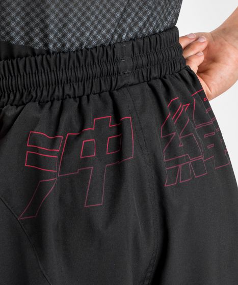 Pantaloncini da allenamento Venum Okinawa 3.0 - Per Bambini - Nero/Rosso