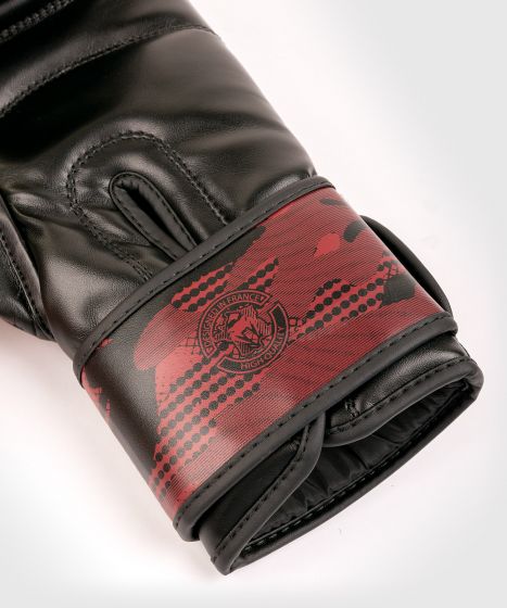 Guantes de boxeo Contender 2.0 Venum Defender - Negro/Rojo