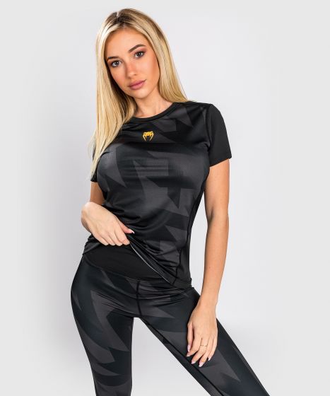 Venum Razor Dry Tech T-Shirt - For Women - Black/Gold