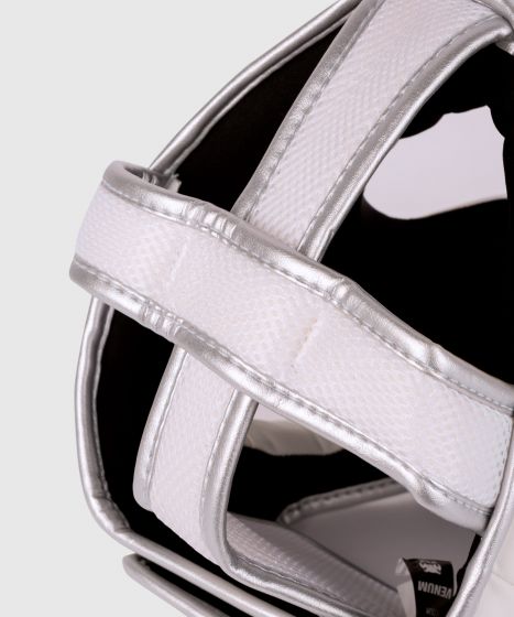 Venum Elite Kopfschutz - Weiß/Silber-Rosa