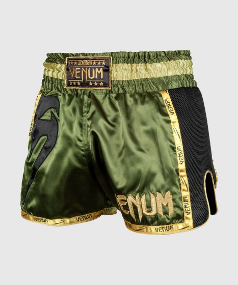 Venum Giant Muay Thai Shorts - Kaki/Zwart