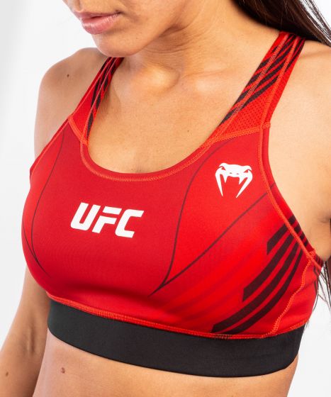 UFC Venum Authentic Fight Night Women's Sport Bra - Red