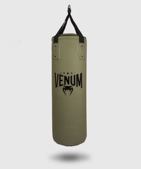 Saco de boxeo Venum Origins - Caqui/Negro (gancho incluido)