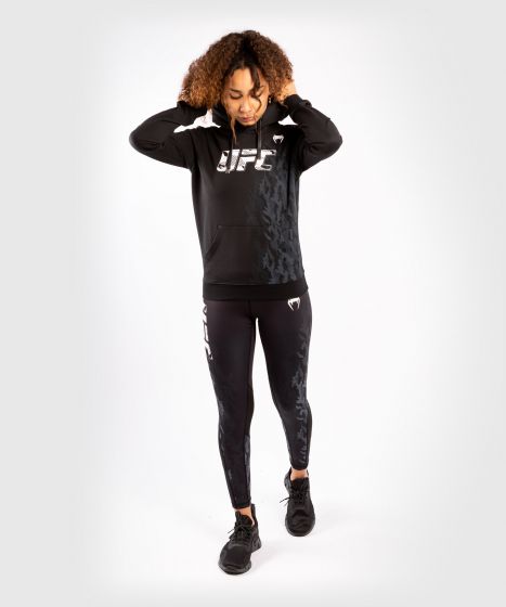 UFC Venum Authentic Fight Week Women's Pullover Hoodie - Black