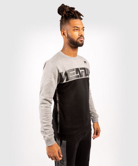 Venum Connect Crewneck Sweatshirt - Black/Heather Grey