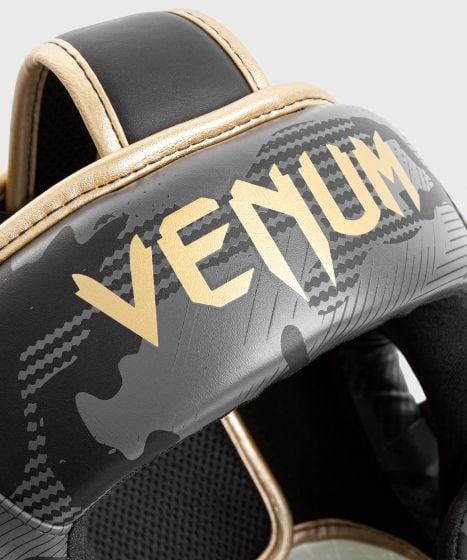 Casco de boxeo Venum Elite - Camo Oscuro/Oro