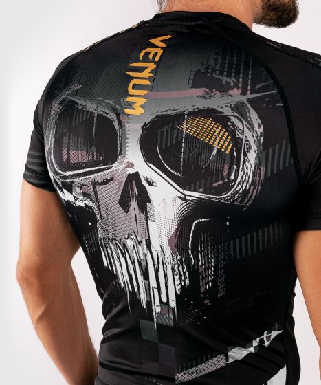 T-shirt de compression Venum Skull - Manches courtes - Noir