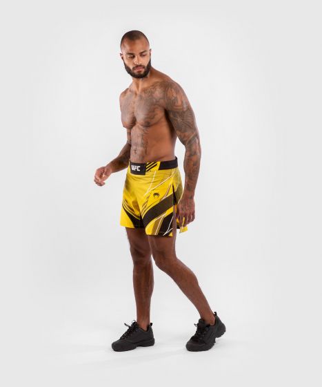 UFC Venum Authentic Fight Night Men's Gladiator Shorts - Yellow