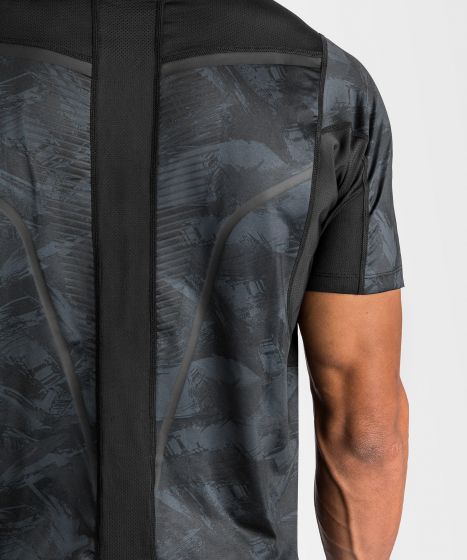 Venum Electron 3.0 Dry Tech  T-Shirt - Short Sleeves - Black