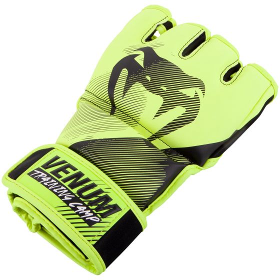 Venum Training Camp 2.0 MMA-handschoenen - Zwart/neon geel