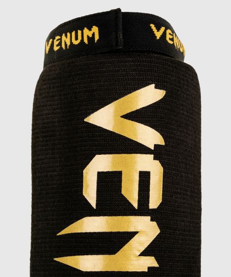 Venum Kontact Shin Guards - Black/Gold