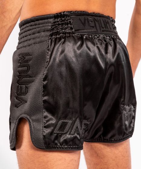 Venum ONE FC Impact Muay Thai Shorts - Black/Black