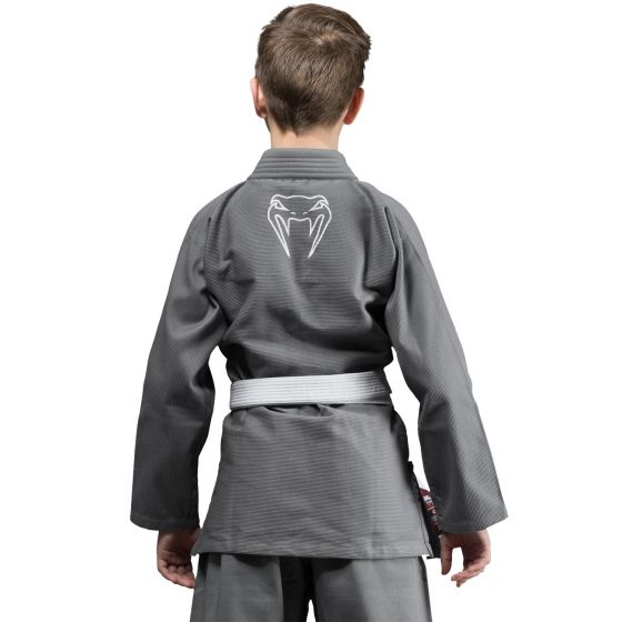 Venum Contender Kids BJJ Gi (Free white belt included) - Grey