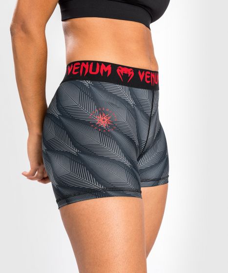 Pantalones Cortos de Compresión Venum Phantom - Para Mujer - Negro/Rojo