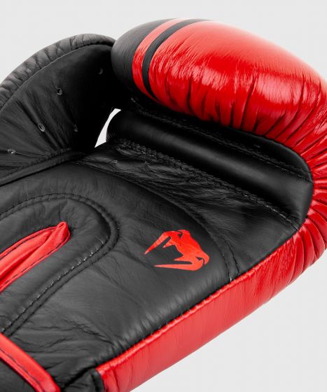 Gants de Boxe Pro Venum Shield - Velcro - Noir/Rouge