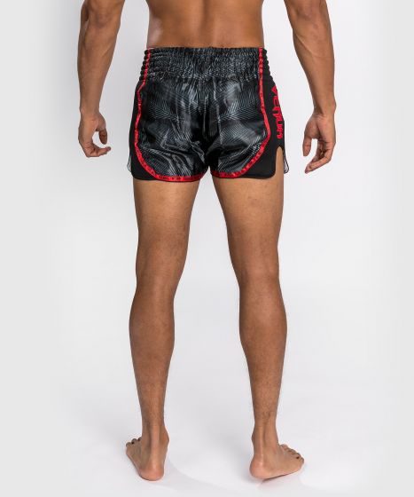 Pantalones cortos Phantom Venum Muay Thai - Negro/Rojo