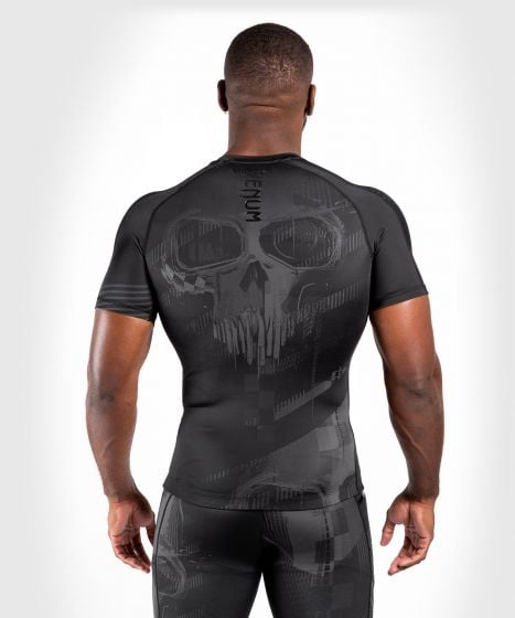 Venum Skull Rashguard - Short sleeves - Black/Black